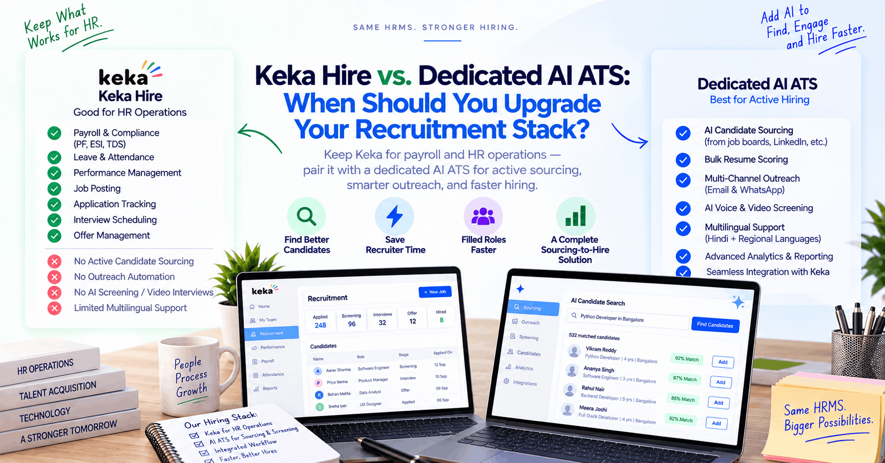 Keka Hire vs. Dedicated AI ATS: When Should You Upgrade Your Recruitment Stack?