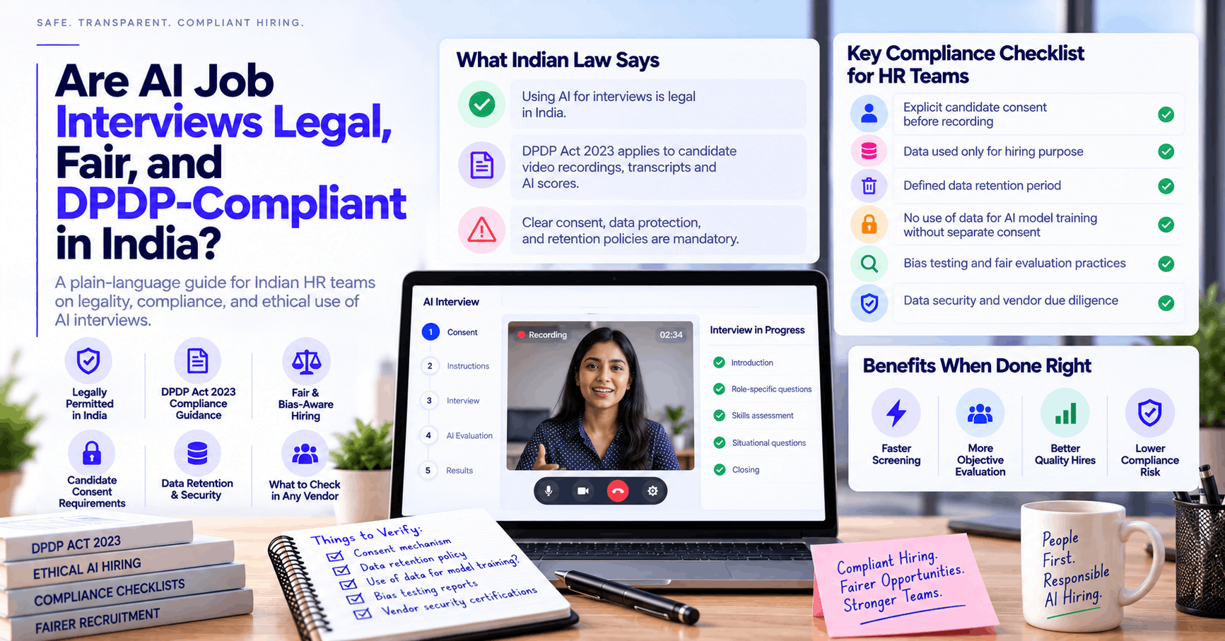 Are AI Job Interviews Legal, Fair, and DPDP-Compliant in India?